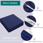 Sqodok Patio Cushion Covers 24x24 Inch