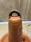 Vintage Orange Coated Unsigned 10 Lb Mushroom Anchor Old Boat Fishing Tool