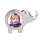   9134 Jungle Parade Silverplate Elephant Frame