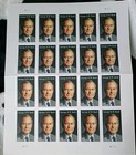 Unused 2019 George H  W  Bush  Usps Forever Stamps  Full Sheet Of 20  Mnh