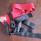 Red Black Adjustable Toddler Safety Harness Buckle Nylon Plastic Unisex