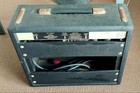 Vintage Fender Vibro Champ Tubes Guitar Amplifier With Original Vacuum Tube