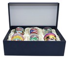 Puerto Rico Souvenir Boxed Shot Glass Set  set Of 6 
