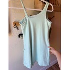 Athleta Girls Mint Green Asymmetrical Tennis Athletic Dress Built-in Shorts
