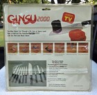 Original Ginsu 2000 Knives Deluxe 10 Piece Set Stainless Steel Knife Set