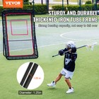 Vevor 5x7ft Lacrosse Baseball Rebounder Softball Bounce Pinchback Training Net