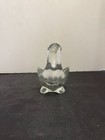 Vintage 1970 s Mid Century Modern Sasaki Crystal Pelican Candy Dish