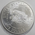 1997-s Jackie Robinson Baseball Silver Dollar Commemorative Uncirculated  Coin