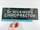 1910 s 20 s Dr Wilkinson Chiropractor Advertising Sign Fredonia Cherryvale Ks 
