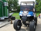 2009  E-z-go Custom Lifted Golf Cart Drag Or Oval Track Race  Pit  Slot Car