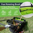Greensweep - Pickup Pro Garden Sweeper - Leaf   Grass Push Lawn Sweeper - Refurb