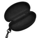 2x Waterproof Hard Shell Eyeglass Cases - Portable Sunglass Holder With Clip