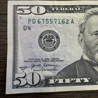  100 Cash - Two  50 Dollar Bills - United States Notes Usd - Lot 5046c 7162a
