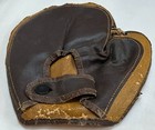 Antique Champion Leather Baseball Mitt Glove