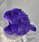 Vintage 1998 Swibco Puffkins Danny The Purple Dinosaur Bean Bag Stuffed Animal