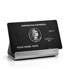 American Express Amex Metal Credit Card Black Centurion Priority Pass Design2026