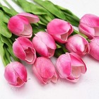 Tulips Artificial Flowers   Real Touch   Wedding Bouquet Home D  cor Party   F   