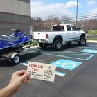 Bad Parking Prank Cards     Fake  50 Bill Look Cards With Hilarious Message