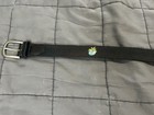 Needle Point Golf Belt Black 38 Seabrook Island Logo Golf Belt