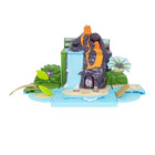 Pokemon Kids Gift Carry Case Volcano Playset With Pikachu Figure - Ready To Ship