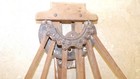 Antique American Wood Cast Iron Drying Rack Cloths Herb Frank Hopkins   Co Tool