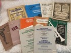 Lot Of 11 Vintage Sheet Music Books For Trumpet cornet