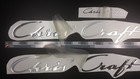 Chris Craft Boat Emblems 18  Chrome   Free Fast Delivery Dhl Express - Stickers