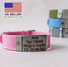 Emergency Bracelet Women Men Kids Sos Engraved Wristband Custom Medical Alert Id