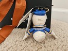 Brand New Coach X Disney Donald Duck Bag Charm Keychain Leather W Gift Bag
