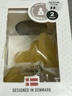 Bibs Bottle Nipples Medium Flow 2-pack Round Natural Rubber Latex Bpa Free New