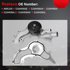 Water Pump For 2011-2016 Jeep Chrysler Town   Country Dodge Charger Avenger New