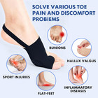 2pcs Bunion Corrector For Women   Men - Toe Alignment Corrector With Splint   Pa