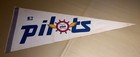 Vintage 1969 Pennant Seattle Pilots Mlb Baseball Wings Rare White