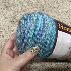 Lion Brand Homespun Yarn Skein Waterfall Cascade Acrylic Knitting Crochet Blue