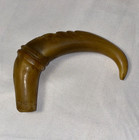 Antique Old Vintage Hand Carved Horn Handle For Umbrella Or Walking Stick