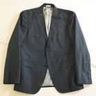 J Ferrar 38s 32x30 Blue Slim Fit Mens Jacket Pants Suit