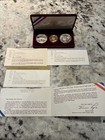 1983   84 U s  Olympic 3-coin Gold   Silver Set  10 Gold   2  1 Silver W  Ogp   Co