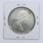 1967 Canada Dollar  Centennial 80  Silver Coin Flying Goose   Queen Elizabeth 
