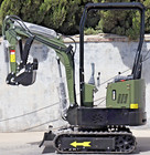 Free Ship Mini Excavator 1 Ton Digger 13 5hp Gas Tracked Crawler B s Epa Engine