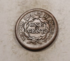 1851 Braided Hair Large Cent   Xl727
