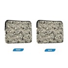 Gothic Skull Laptop Sleeve 13-14 Inch Waterproof Computer Bag For Women  Men    