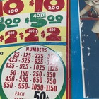 Vintage Punch Board Trade Simulator Gambling Game 10 Cent Play Nwot