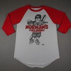 Vintage Surf Shirt Mens Medium White Normans Rare Guitars California Surfer 90s