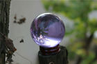 40-120mm Natural Purple Sphere Large Crystal Ball Healing Stone