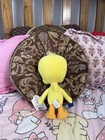 1997 Vintage Tweety Bird Warner Bros Posable Plush 10    Tall Looney Tunes W Tags