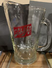 Vintage Schlitz Beer Glass Pitcher The Beer That Made Milwaukee Famous 9    64 Oz