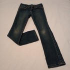 Old Navy Girls Skinny Jeans Size 7 Slim Blue Denim Adjustable Elastic Bands  Euc