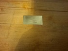 European Bug In 2   33 Dash Plaque Vw Volkswagen Car Show Drag Racing Cal-look