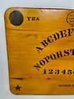 Original Antique Ouija Board - Wood Board With Black Ink - Patented Feb y 1881