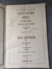 Bill Graham Fillmore East Program Book - The Kinks  Ravi Shankar